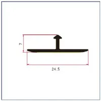 4650 — Aluminium T-sections