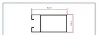 5011-0.7 — Rectangular aluminium tubes