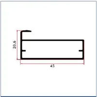 AH656AB — Wardrobe sliding-door frames