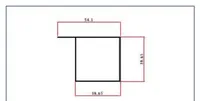 CA-AY-1B — Aluminium T-sections