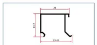 CKIN111 — Aluminium U-channels