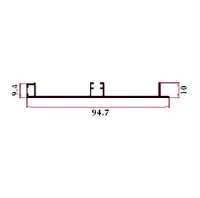 FG6010-9.5 — Edge trim profiles
