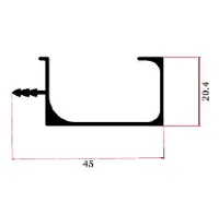 FW-1261 — Edge trim profiles
