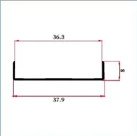 FW-36.3 — Aluminium U-channels