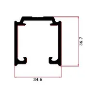FW-K1847 — J/C-shape handle profiles