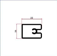 FWS-045 — Rectangular aluminium tubes