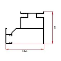 FWS-087 — Wardrobe sliding-door frames