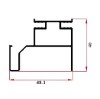 FWS-088 — Wardrobe sliding-door frames