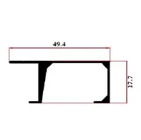 FWS-112 — Sliding-door track profiles