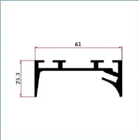 FWS-127 — Wardrobe sliding-door frames