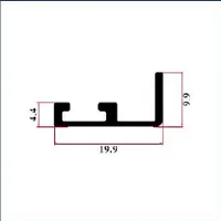 FWS-132 — Sliding-door track profiles