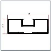 FWS-206 — Sliding-door track profiles