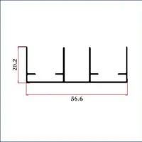 FWS-584 — Sliding-door track profiles