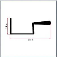 FWY-105 — J/C-shape handle profiles