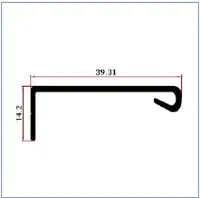 FWY-106 — J/C-shape handle profiles
