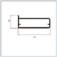 FWY-35 — Rectangular aluminium tubes