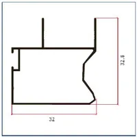 FWY-359319 — Wardrobe sliding-door frames