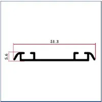 FWY-96 — Sliding-door track profiles