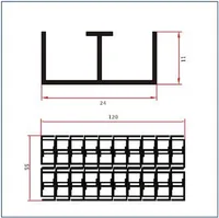 SK-GF-582-X — Aluminium U-channels