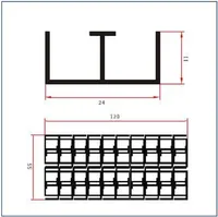 SK-GF-582 — Aluminium U-channels