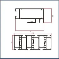 SK-WD-435-2 — Window & door frame sections