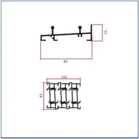 SK-WD-439 — Window & door frame sections
