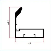 TAPS-208 — G-shape cabinet handles