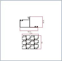 YK-BU013 — Window & door frame sections